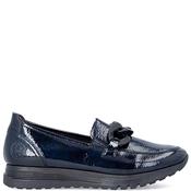 Rieker Womens Women S Blue Patent Wide F - Blue - 37 image
