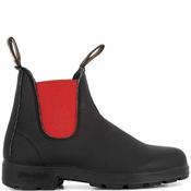 Blundstone Womens Cheksea Boot - Black Red - 4 image
