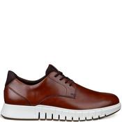 Ecco Mens Gruuv Lace Casual Shoe - Mocha - 42 image