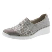 Rieker Womens Wedge Gusset High Cut - Grey Multi - 42