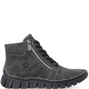 Rieker Womens Women S Grey Zip Ankle Boo - Grey - 37 image
