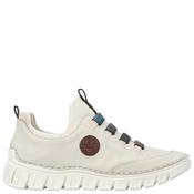 Rieker Womens Slip On Trainer - Beige - 37 image