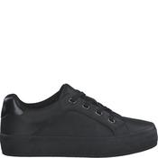 S Oliver Womens Lace Trainer - Black - 42