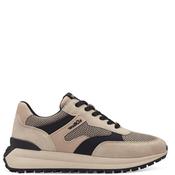 S Oliver Womens Lace Trainer - Black Beige - 37 image