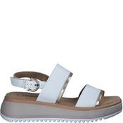S Oliver Womens Wedge Strap Sandal - White - 41 image