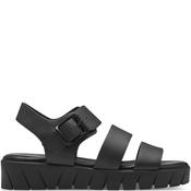 S Oliver Womens Wedge Strap Sandal - Black - 42 image