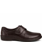 Pinoso Mens Extra Wide Fit Velcro Shoe - Brown - 42 image