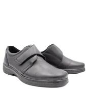 Pinoso Mens Ee Diabetic Velcro Shoe - Black - 44 image