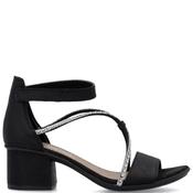 Rieker Womens Ankle Strap Sandal - Black - 41 image