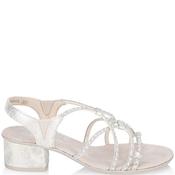 Rieker Womens Low Heel Sandal - Beige - 37 image