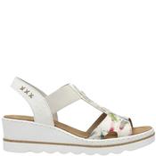 Rieker Womens Wedge Strap Sandal - Multi - 41 image