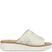 Rieker Womens Wedge Sandal - Beige - 38 image