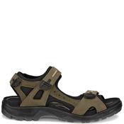 Ecco Mens Offroad Velcro Strap Sandal - Tarmac - 41