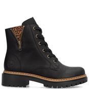 Rieker Womens Zip Ankle Boot - Black - 37