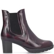 Rieker Womens Zip Ankle Boot - Red - 37