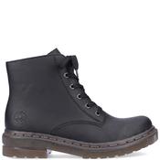 Rieker Womens Warm Lined Ankle Boot - Black - 37