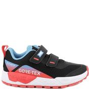 Primigi Boys Goretex Strap Trainer - Black Red - Eu24/K7