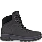 Ecco Mens Waterproof Track Lace Boot - Black - 48 image