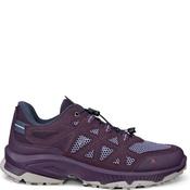 Ecco Womens Lace Slip On Trainer - Mauve - 37