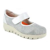 Dr Cutillas Womens Velcro Strap Shoe - White - 41 image