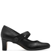 Jana Womens Strap Dancing Court Shoe - Black - 38 image