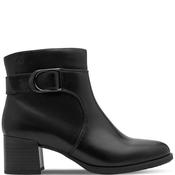 Jana Womens Block Heel 2 Zip Ankle Boot - Black - 41 image