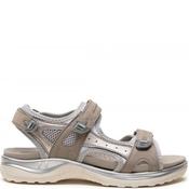 G Comfort Womens Velcro Strap Sandal - Taupe - 38 image