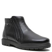 G Comfort Mens Waterproof Twin Zip Boot - Black Leather - 46 image