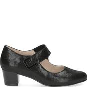 Caprice Womens Strap Court Shoe - Black - 37 image