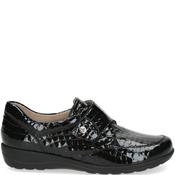 Caprice Womens Strap Comfort Shoe - Black Croc - 39 image