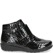 Caprice Womens Strap Ankle Boot - Black Croc - 39 image