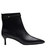 Clarks Womens Zip Ankle Boot - Black Leather - 4 image