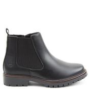 Heavenly Feet Womens Zip Chelsea Boot - Black - 8 image
