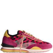Hoff Womens Lace Trainer - Pink Animal Print - 40 image