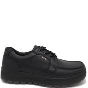 G Comfort Mens Waterproof Lace Shoe - Black Leather - 41 image