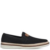 Rieker Mens Slip On Casual Shoe - Blue - 44 image