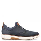 Rieker Mens Extra Wide Fit Lace Shoe - Navy - 41