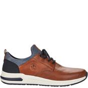 Rieker Mens Lace Casual Shoe - Brown - 45 image
