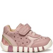 Geox Girls Strap Trainer - Antique Rose - Eu22/K5.5 image