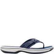 Clarks Womens Flat Strap Sandal - Navy - Uk 4
