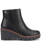 Susst Womens Wedge Ankle Boot - Black - 37