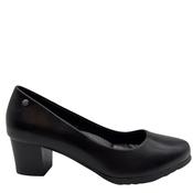 Nine2five Womens Block Heel Court Shoe - Black - 42 image