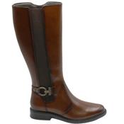 Dubarry Womens Zip High Leg Boot - Chestnut - 38