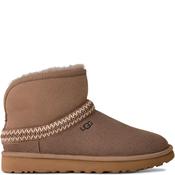 Ugg Womens Classic Mini Crescent - Caribou - 5
