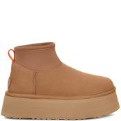Ugg Womens Platform Fur Lined Ankle Boot - Chestnut - 5