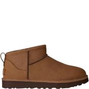 Ugg Womens Nubuck Fur Lined Ankle Boot - Dark Chestnut - 5 image