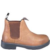 Corrib Boys Slip On Chelsea Boot - Tan - Eu37/J4 image