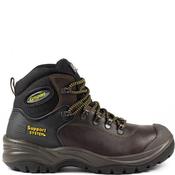 Grisport Mens S3 Safety Lace Boot - Brown - 43