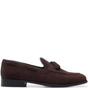 Clarks Mens Casual Slip On Shoe - Dark Brown Suede - 10 image