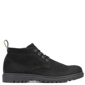 Lyle &amp; Scott Mens Lace Ankle Boot - Black Suede - 41